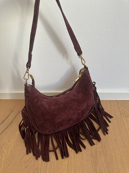 NINFEA - suede frange