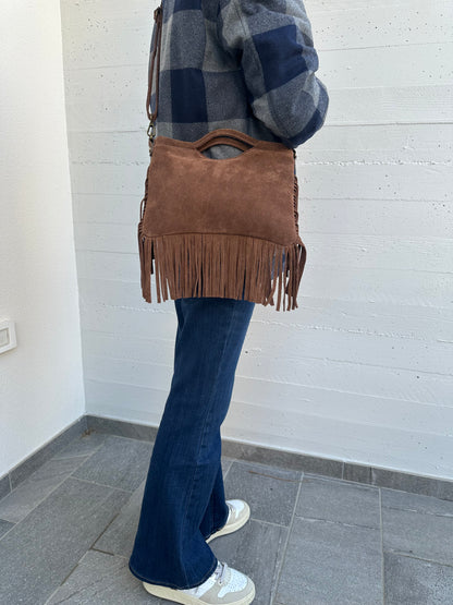 CLEO - suede e frange
