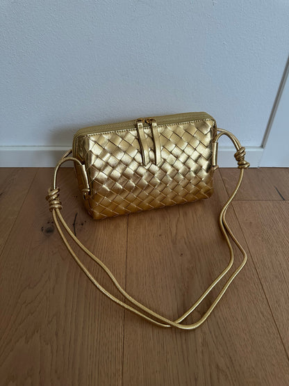 AMBRE large - Vera pelle intrecciata