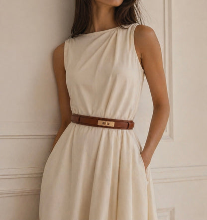 CINTURA ETEREA - Vera pelle