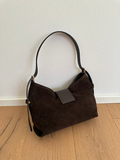 COCO- suede shoulder bag