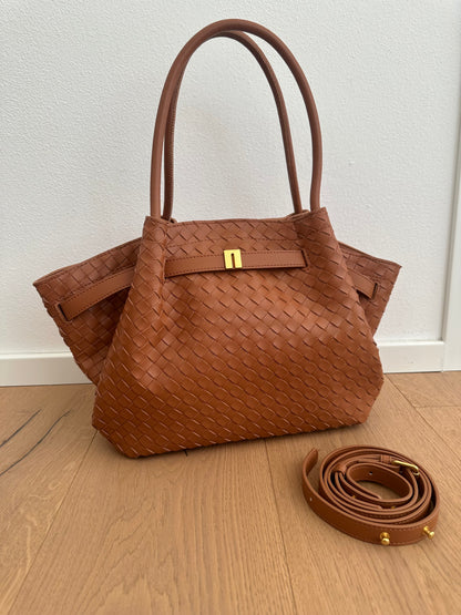 CAROL- woven shoulder bag
