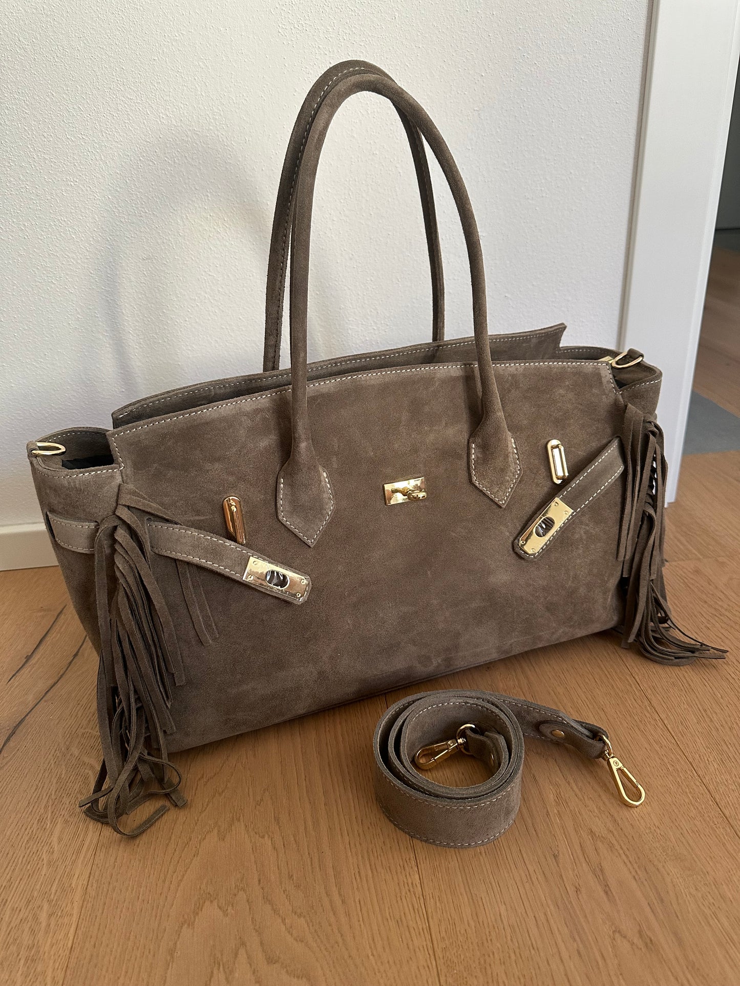 RUGA - suede fringes