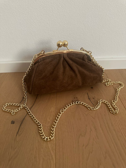 FORTUNA clutch - suede