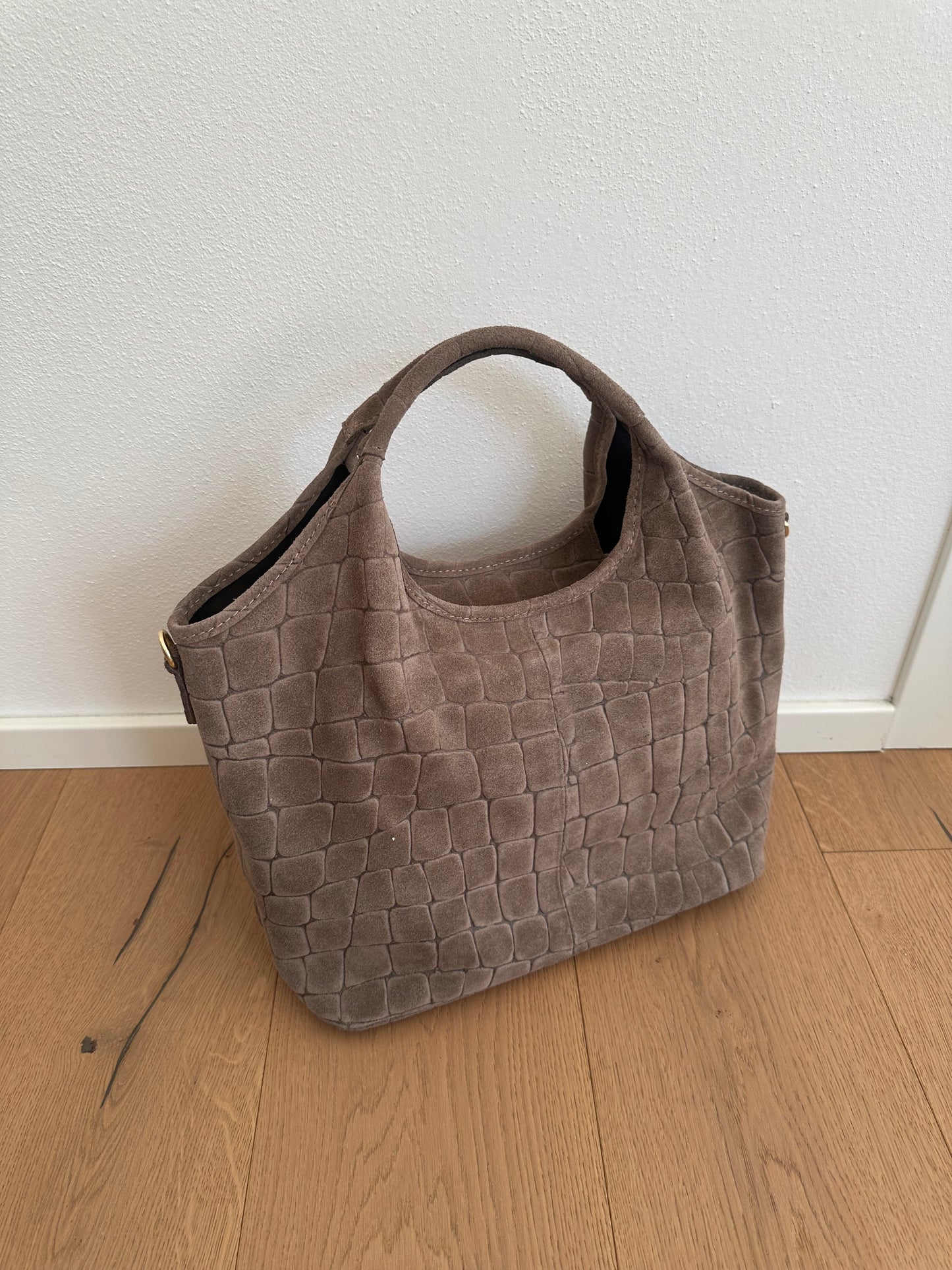 ESTELLE- suede coccodrillo