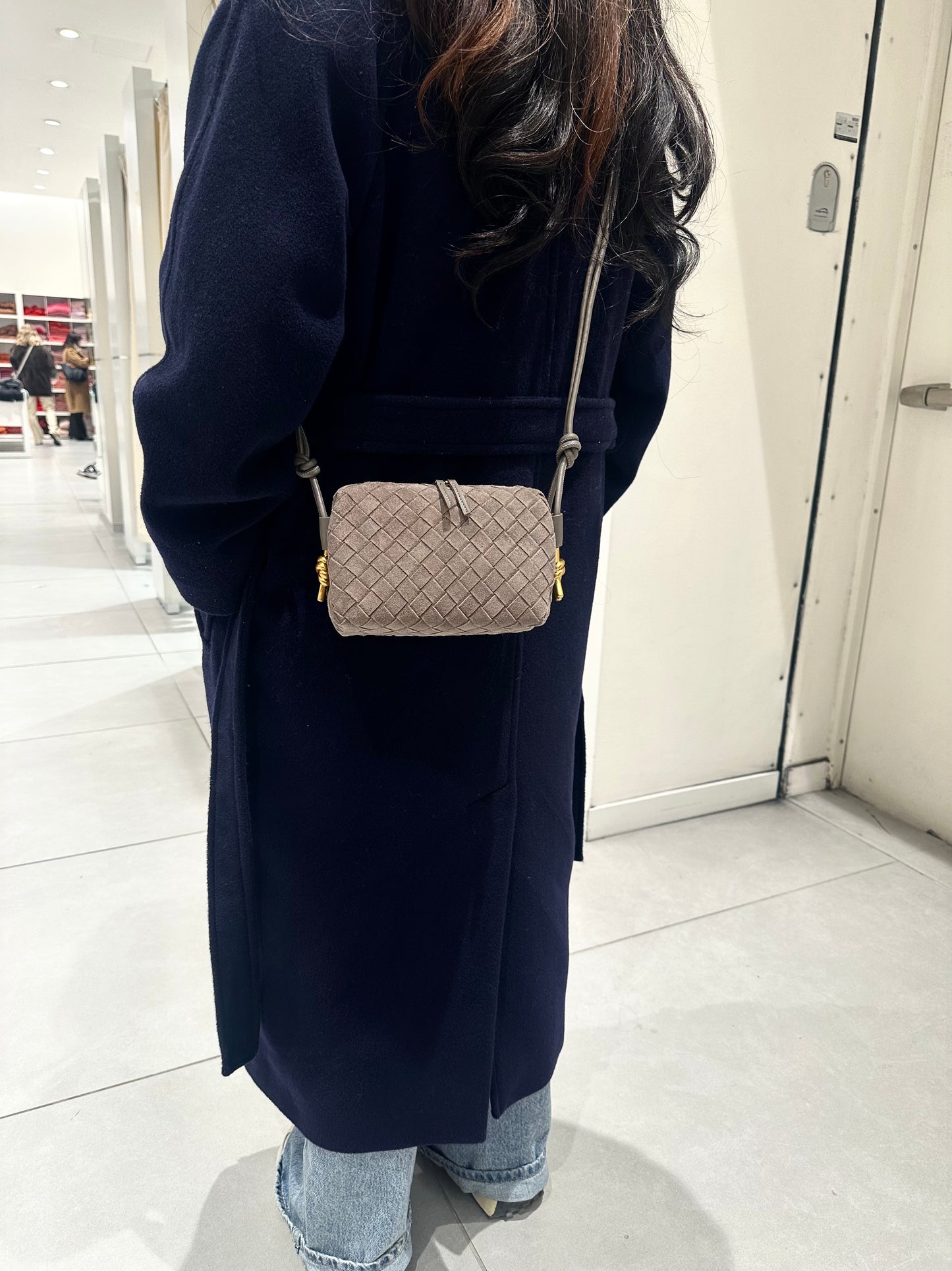 💐CAMERA BAG - suede