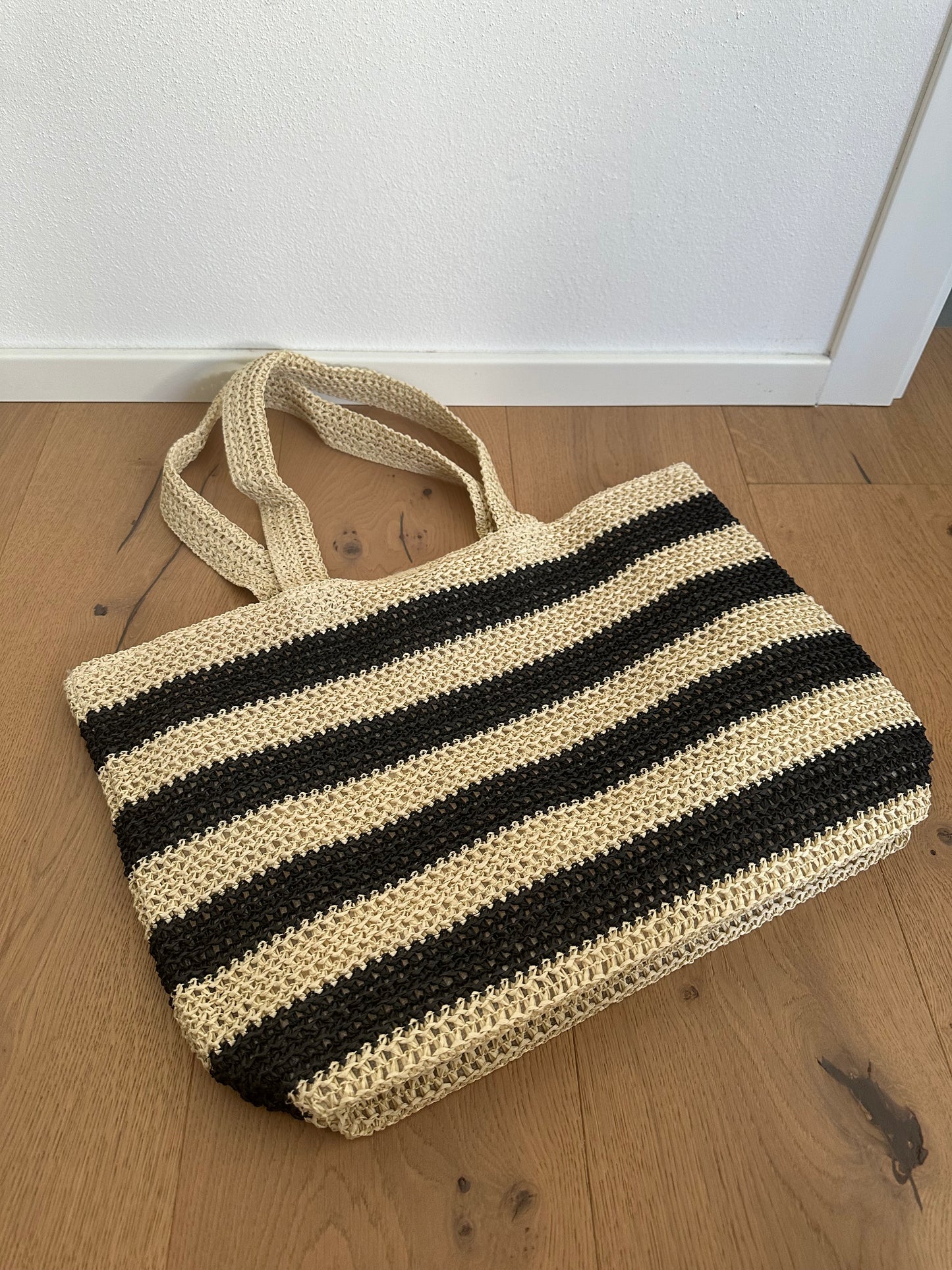 NADINA SHOPPER- effetto rafia