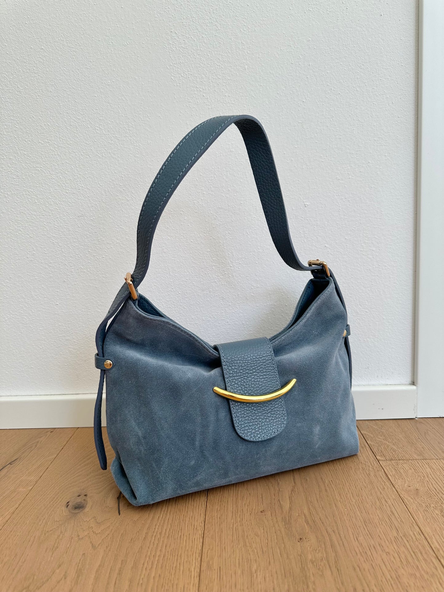 COCO- suede shoulder bag
