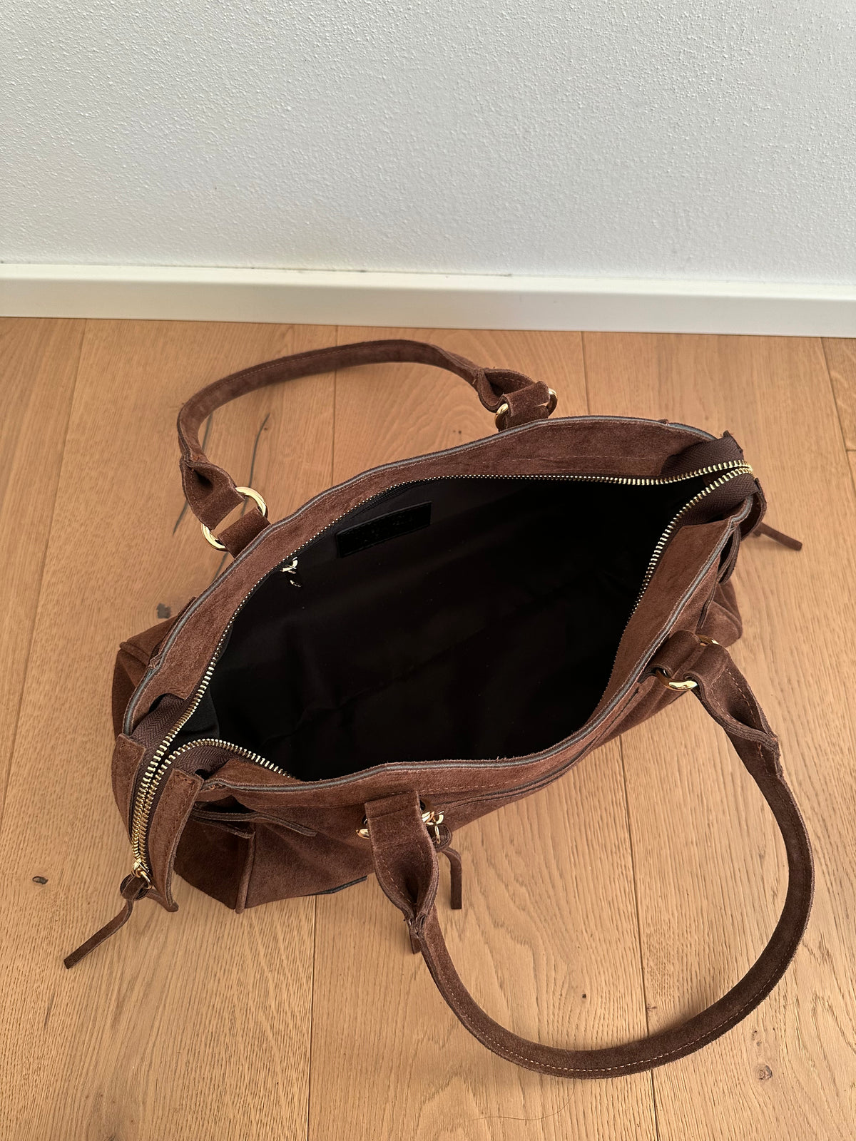 ZAIRA camoscio- borsa a spalla