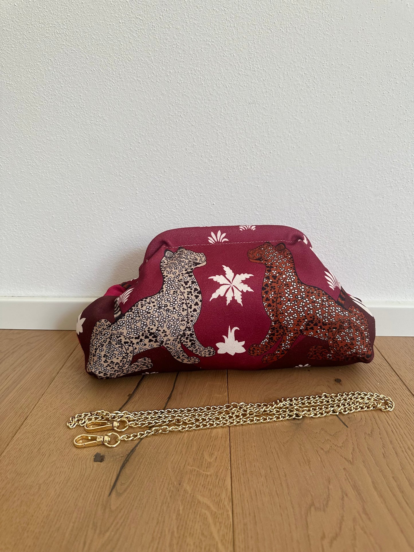 POCHETTE JUNGLE- tracolla a catena