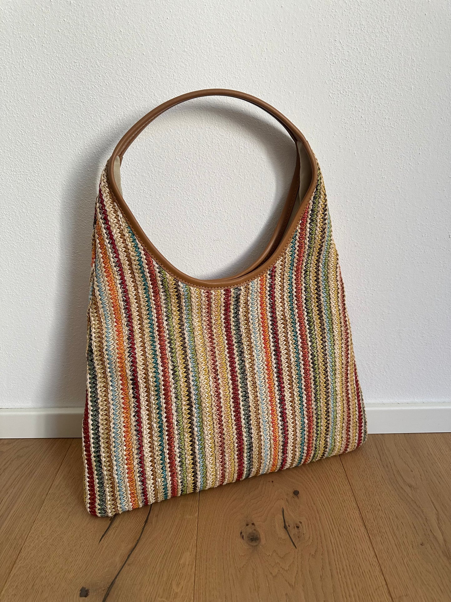 MIREA Classic- rafia hobo bag