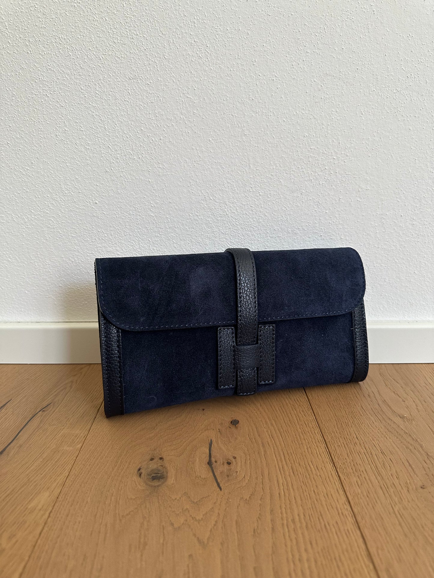 HANNAH suede- pochette con tracolla