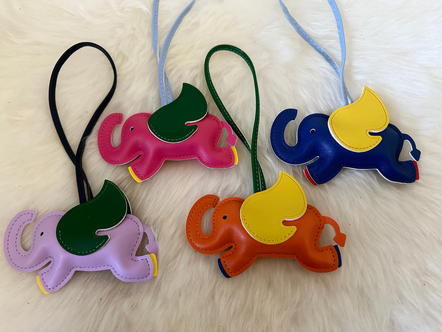 ELEPHANT charms - pelle vegana