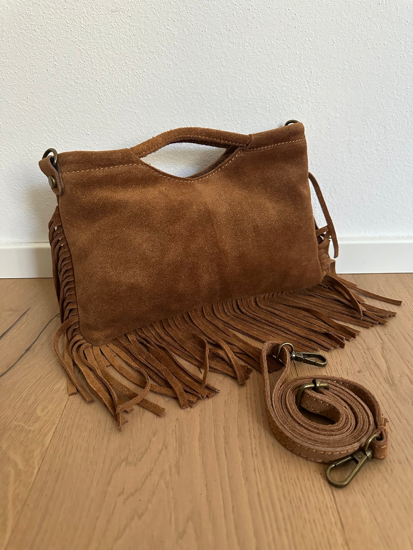 CLEO - suede e frange