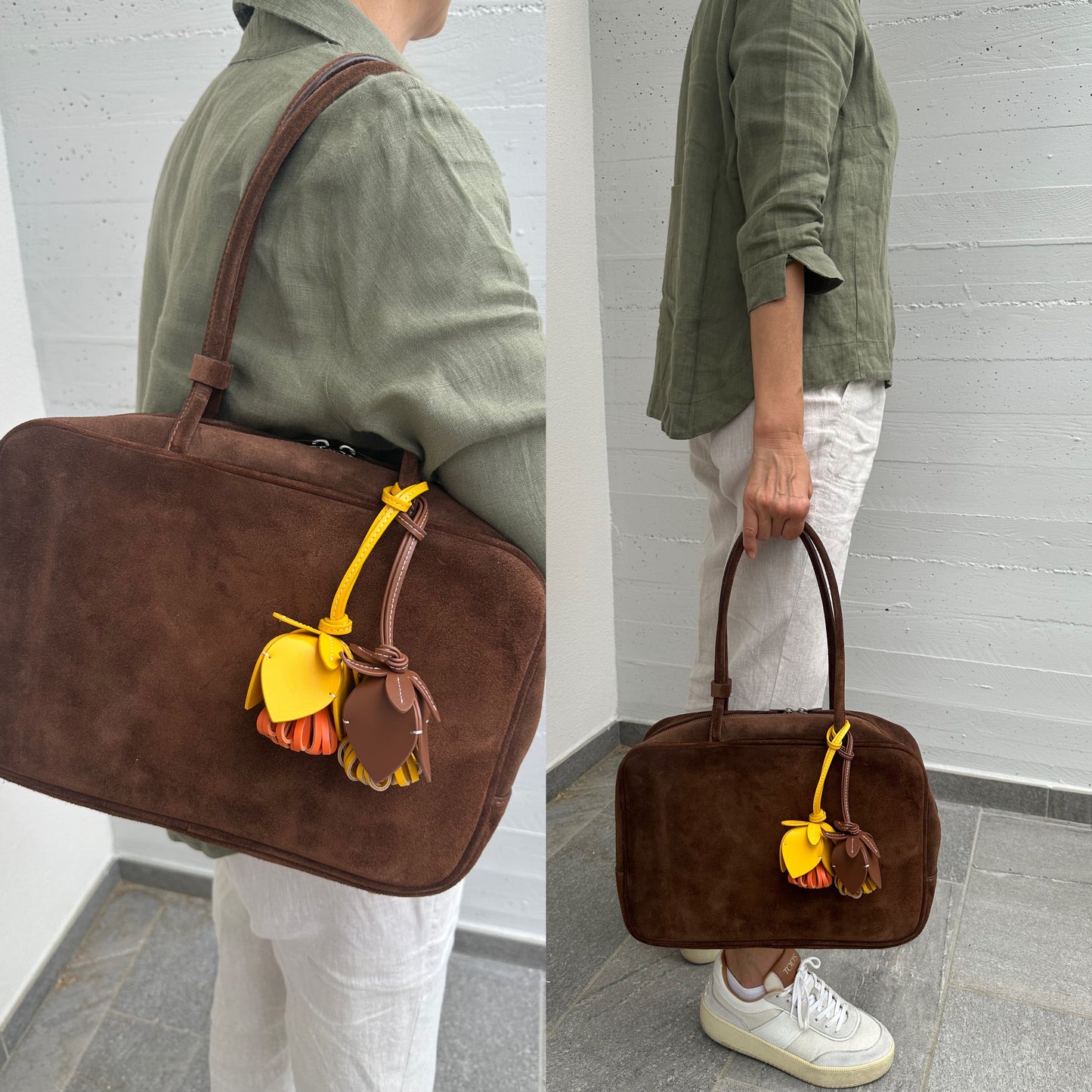 CLARA BIG - suede