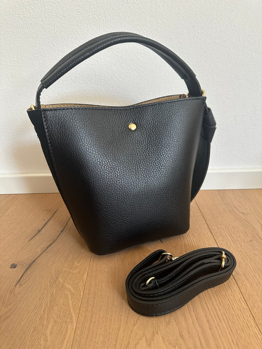 JASMIN bucket - pelle e suede