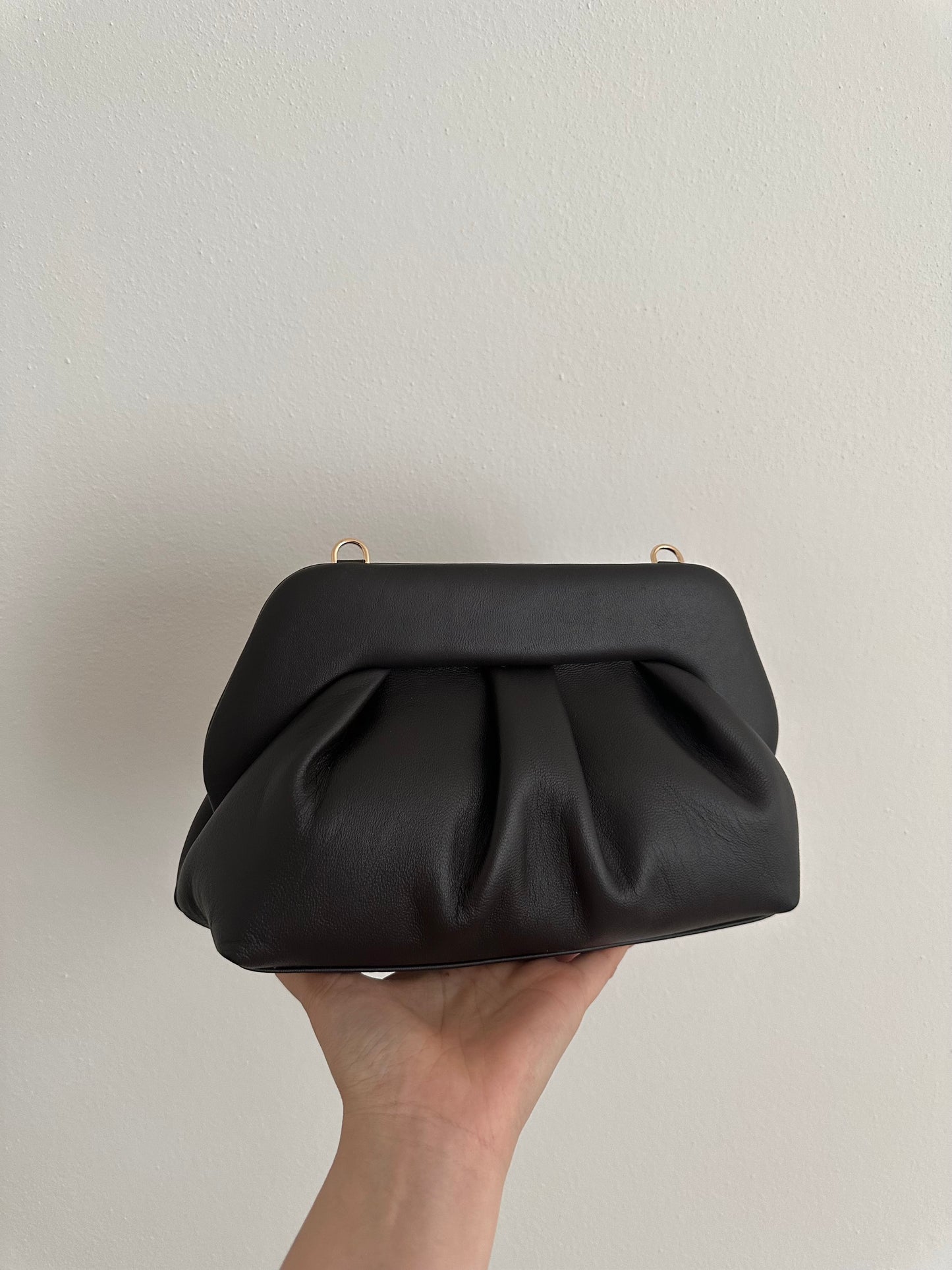CANDY clutch- Vera pelle