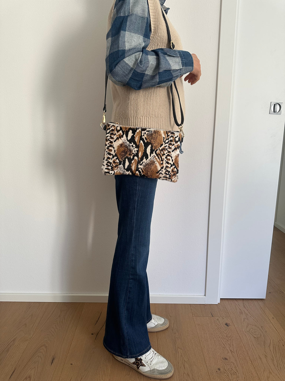 TEJA - pochette cavallino con tracolla