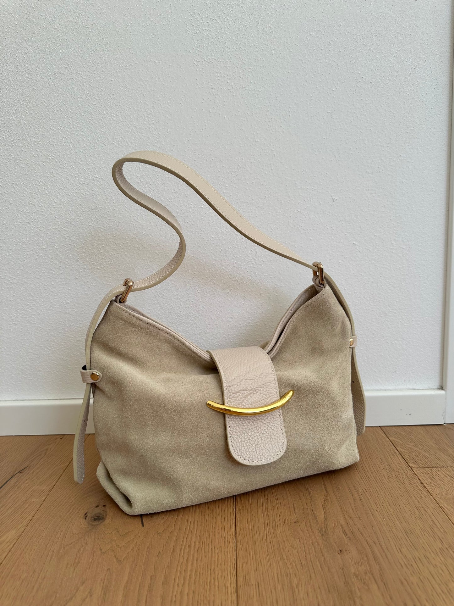 COCO- suede shoulder bag