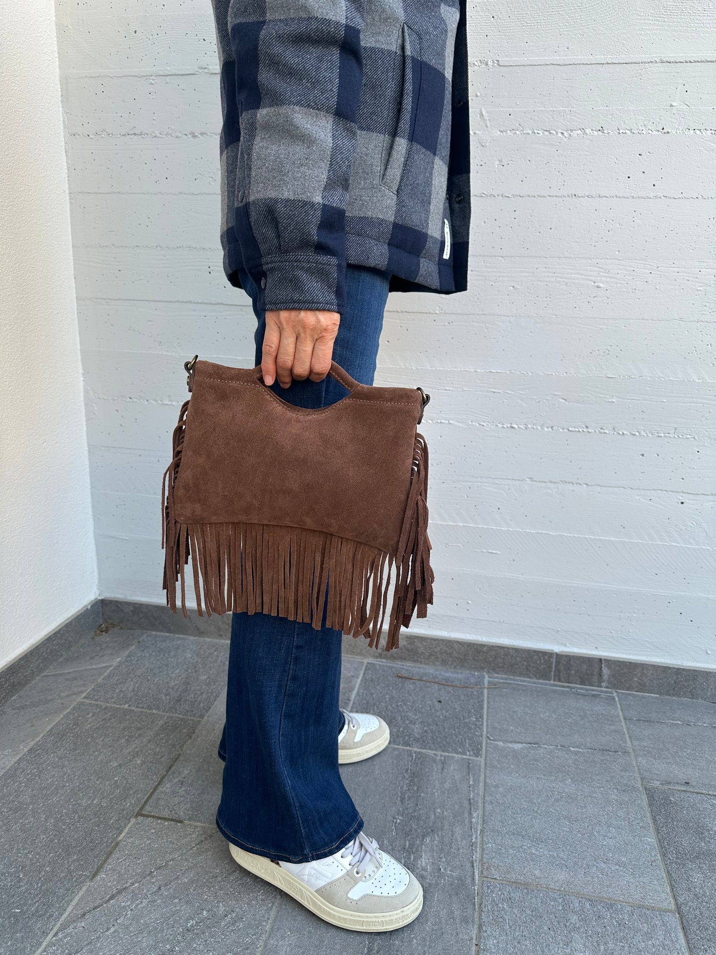 CLEO - suede e frange