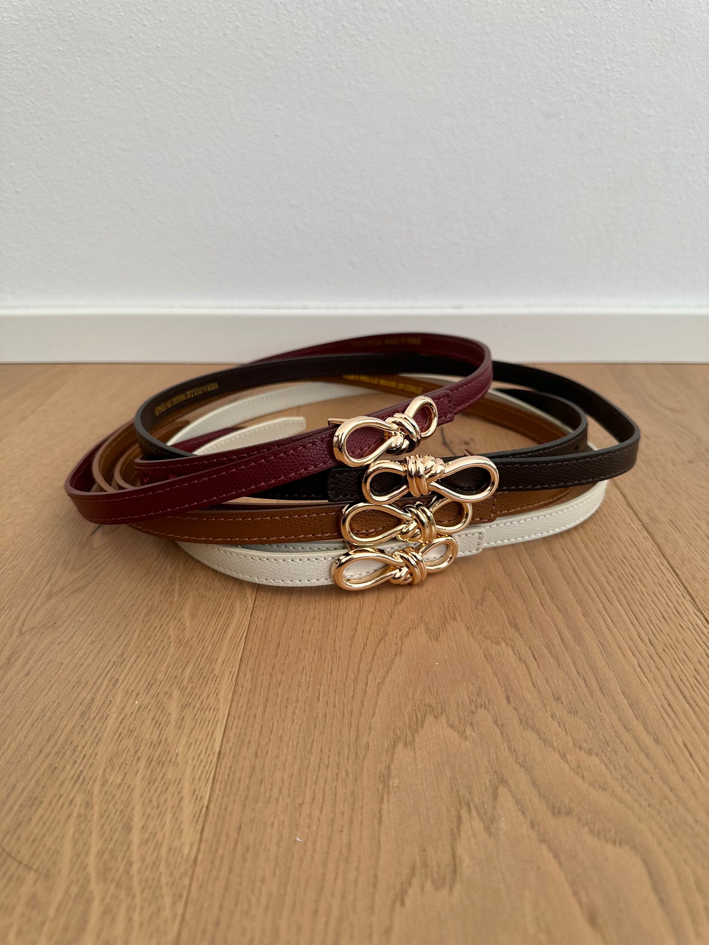 CINTURA INFINITY - Vera pelle