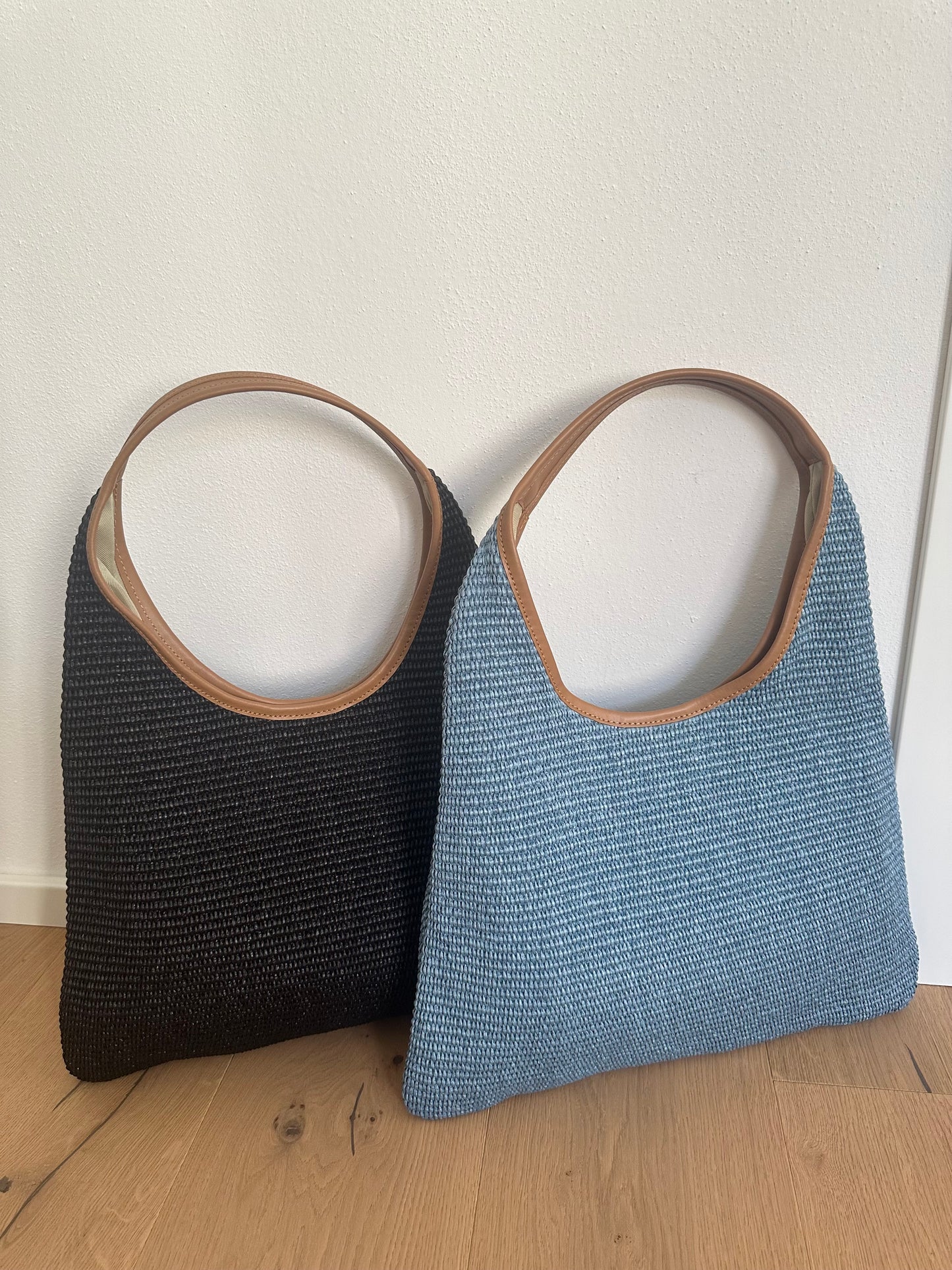 MIREA- rafia hobo bag