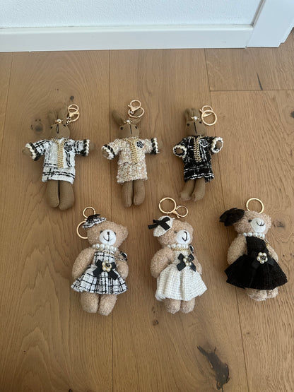 BAG CHARMS - BUNNY- TEDDY