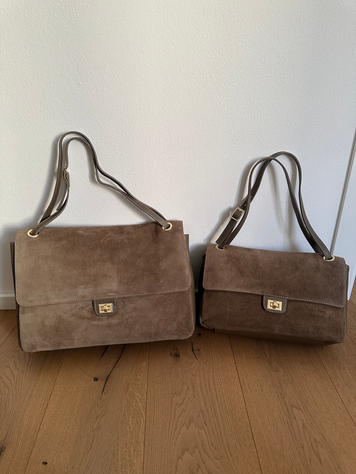 ANNABEL maxi camoscio- borsa a spalla