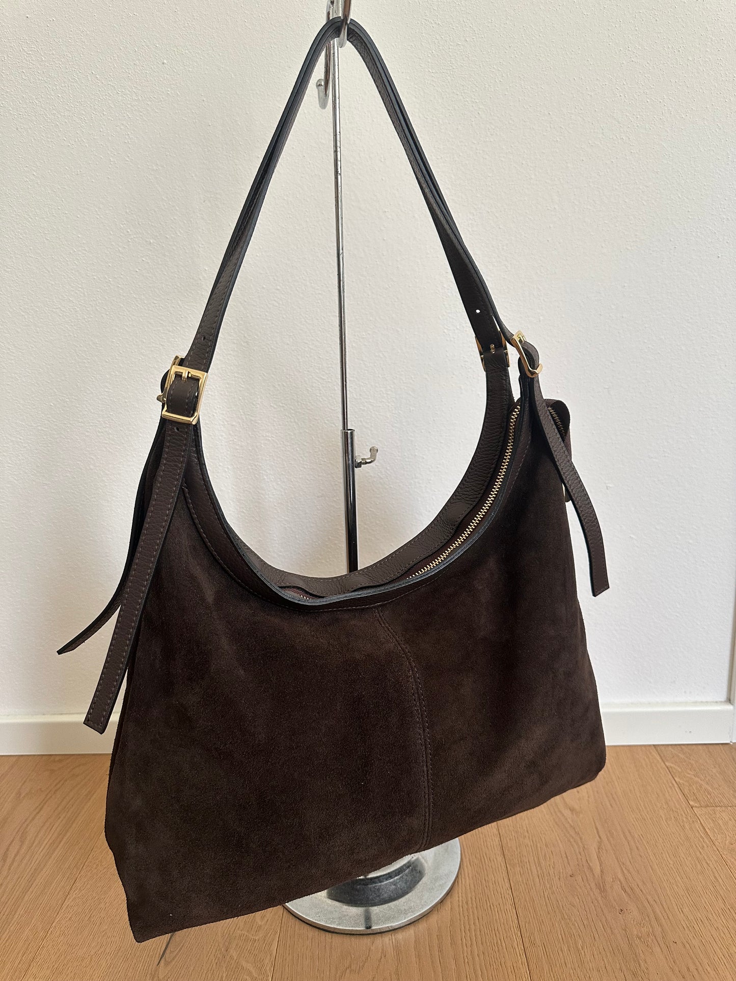 LIDIA hobo- suede