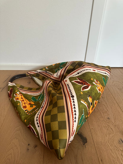 MAXI BORSA ASIA - SACCA TESSUTO
