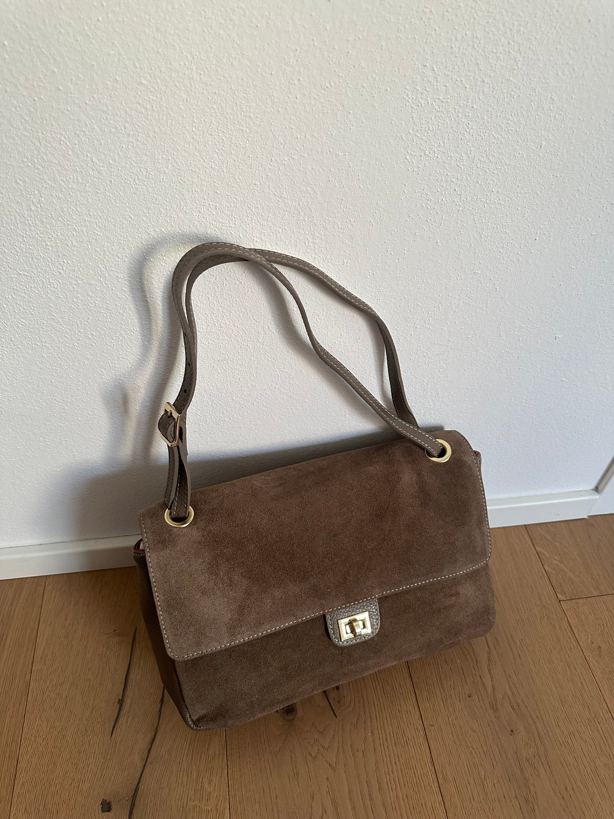 ANNABEL medium camoscio- borsa a spalla