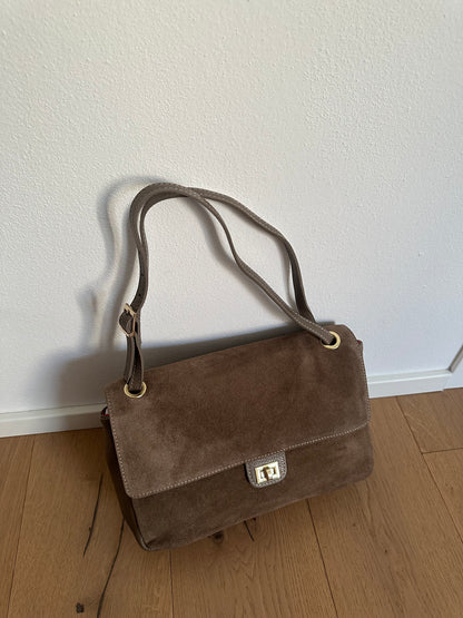 ANNABEL medium camoscio- borsa a spalla