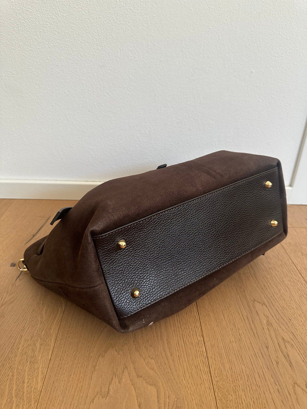 NIKY - borsa a spalla camoscio