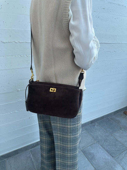 TEXAS pochette-  SMALL suede