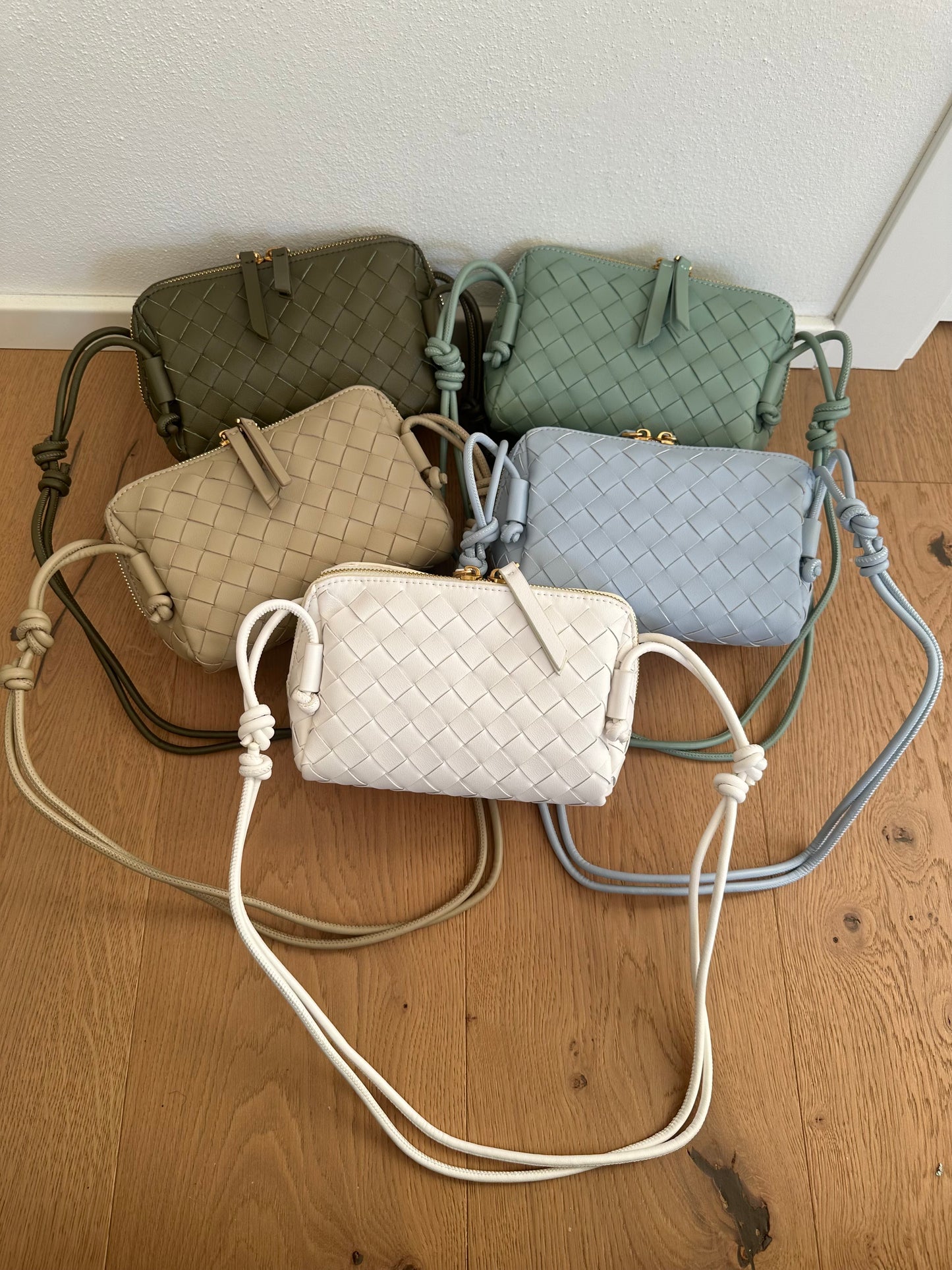 AMBRE - Vera pelle intrecciata