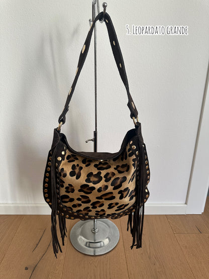 DAXY- medium/ borsa a spalla “cavallino”