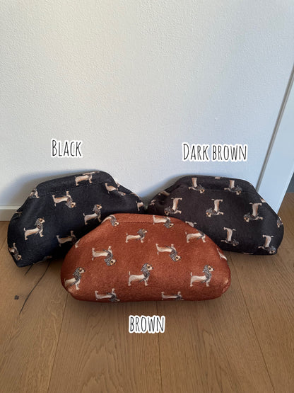 POCHETTE BASSOTTO- tracolla a catena