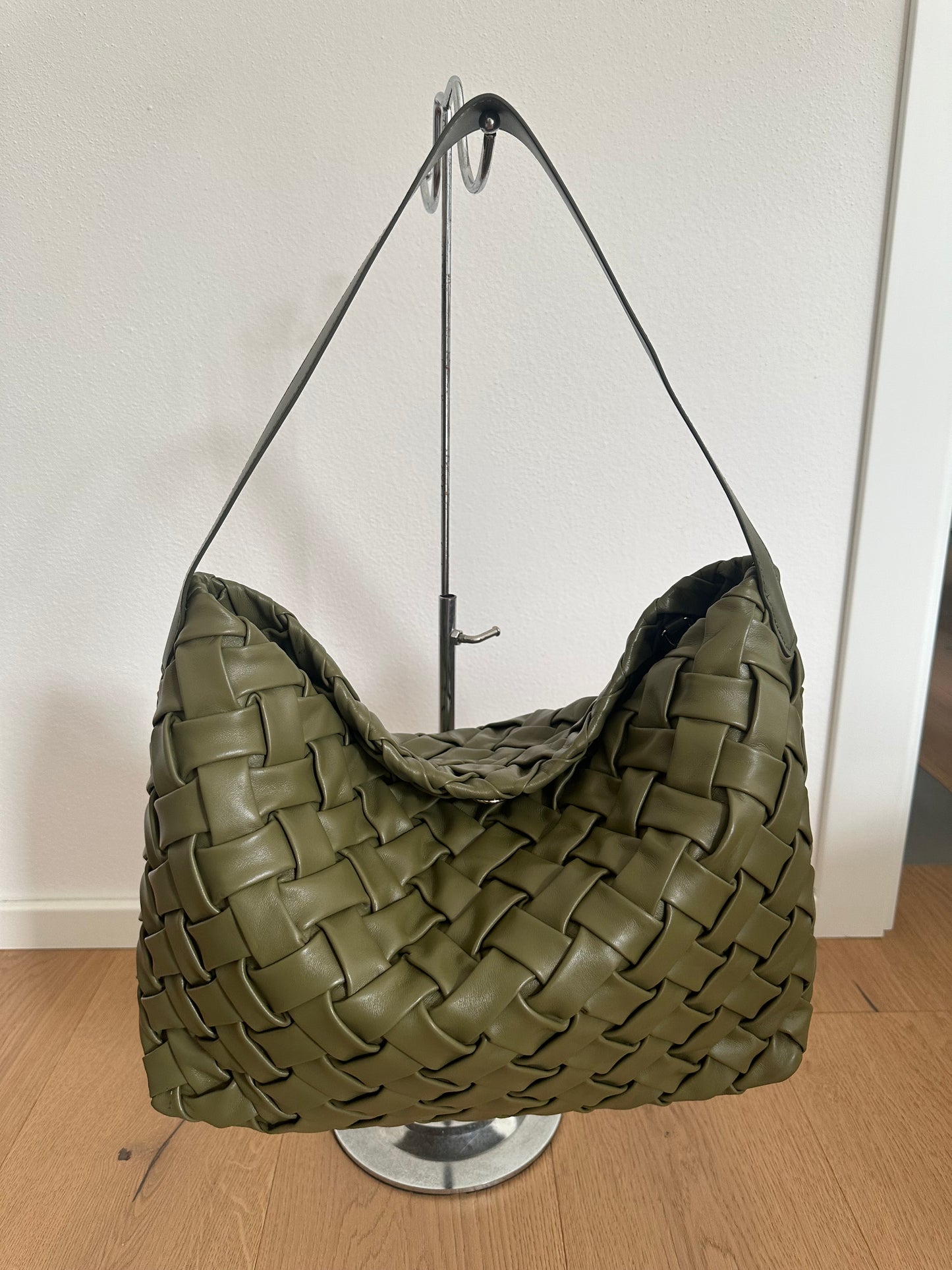 NAMI- borsa a spalla intrecciata