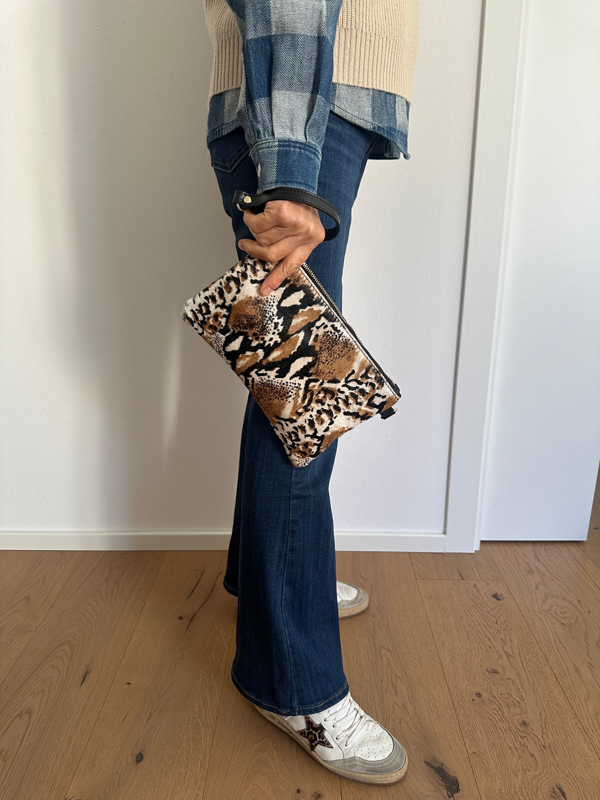 TEJA - pochette cavallino con tracolla