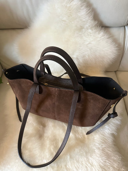 DAPHNE suede - tote bag