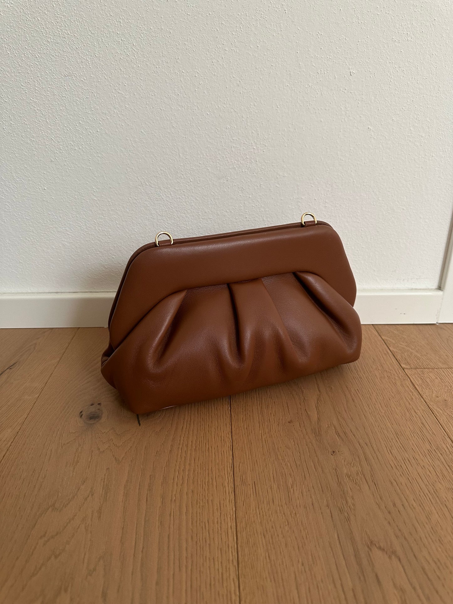 CANDY clutch- Vera pelle
