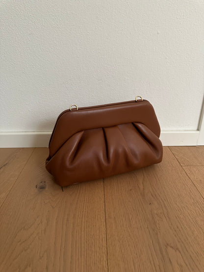CANDY clutch- Vera pelle
