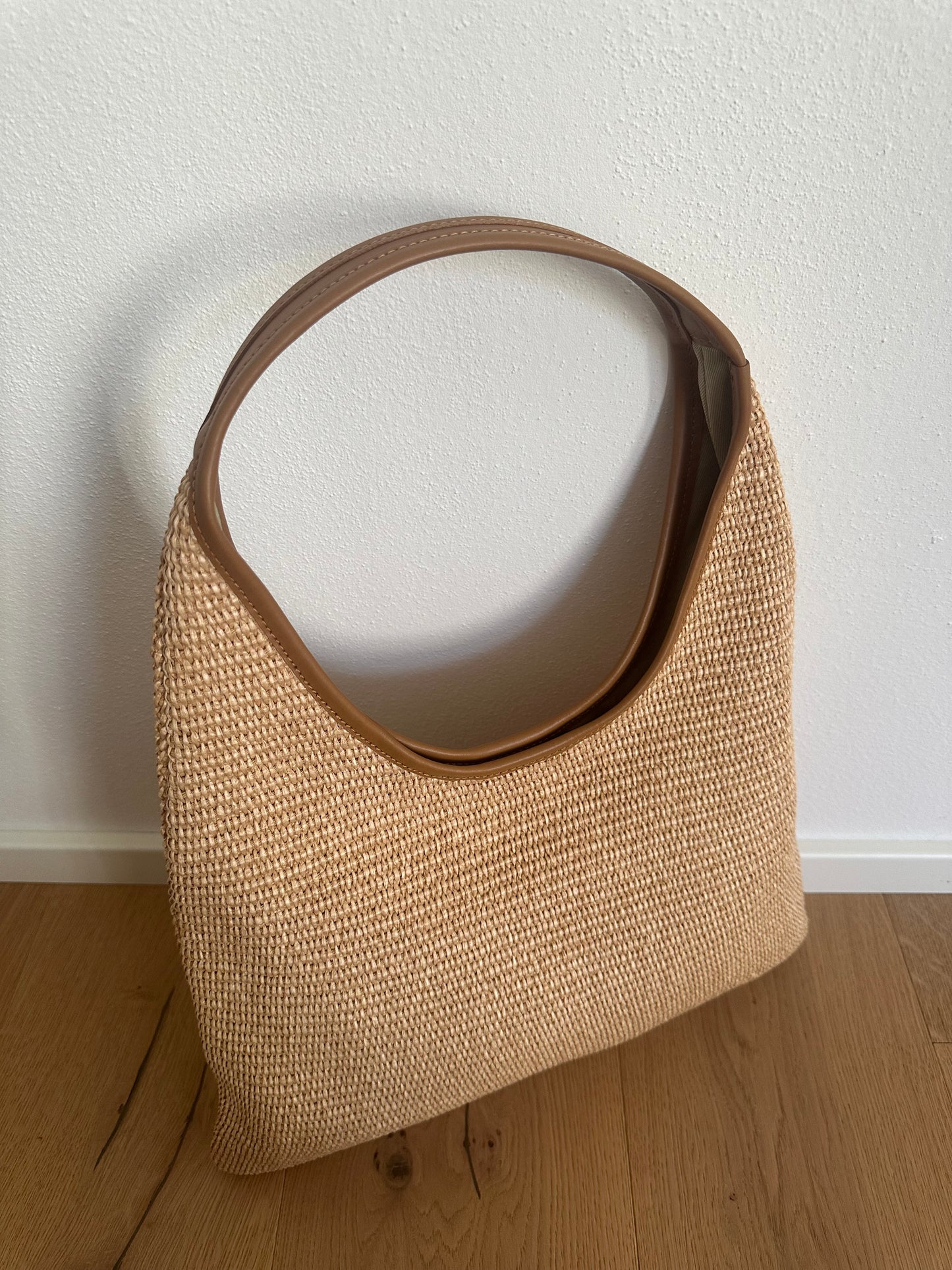MIREA- rafia hobo bag