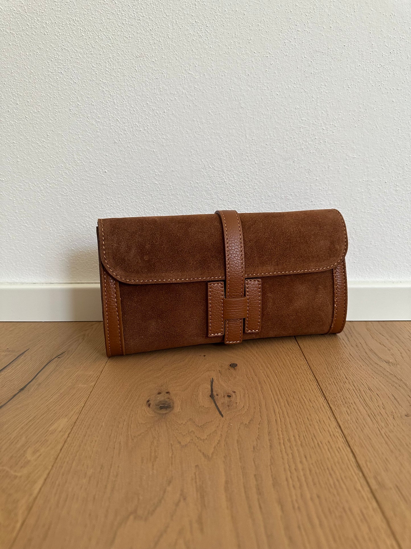 HANNAH suede- pochette con tracolla