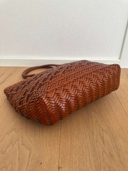 LEYA MEDIUM - tote bag intrecciata