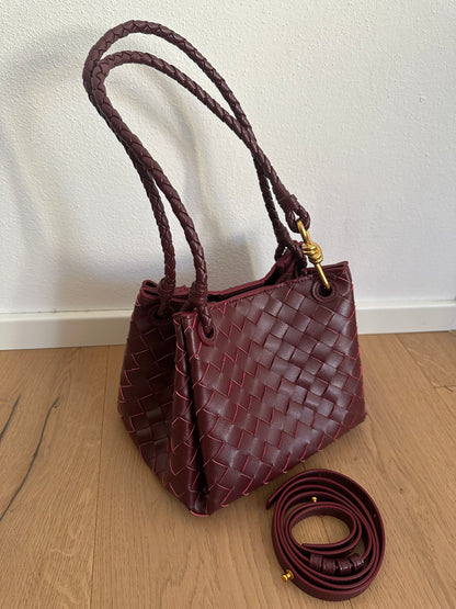 EMMA woven- Vera pelle