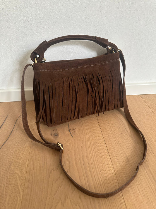 MAJE - frange suede