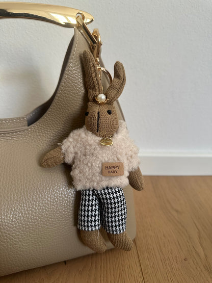 BAG CHARMS - BUNNY- TEDDY