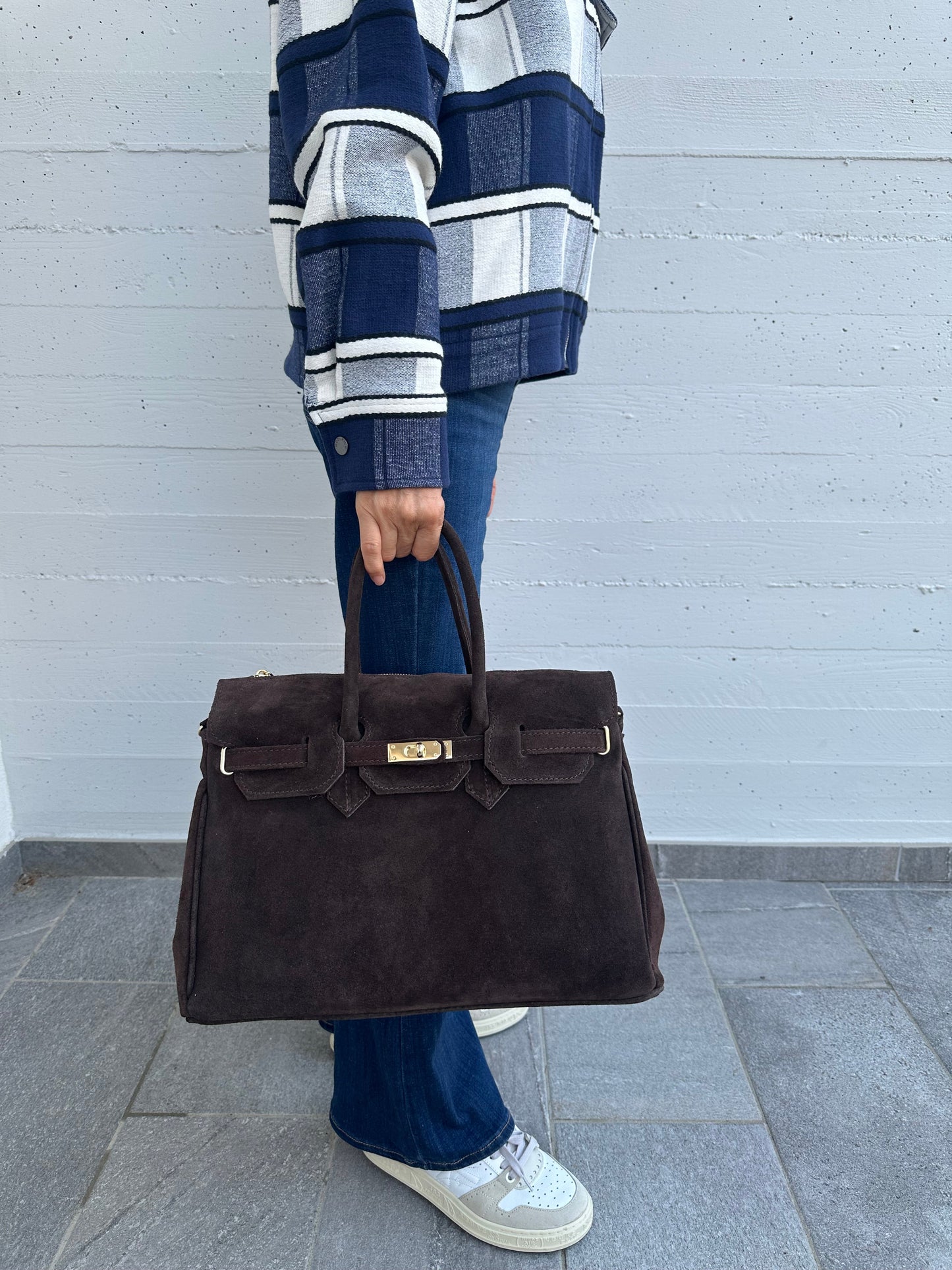 CHARLOTTE suede - senza tracolla