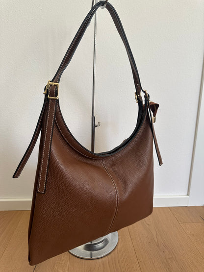 LIDIA hobo- Vera pelle